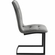 Jídelní židle Berry (SET 2 ks), šedá - 3