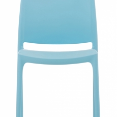 Jídelní židle Blau, azurově modrá - 2