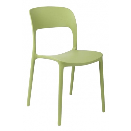 Jídelní židle Blod, zelená - 1