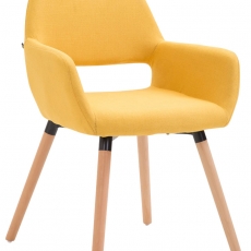 Jídelní židle Boba textil, přírodní nohy - 2