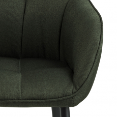 Jídelní židle Brenda (SET 2 ks), zelená - 6