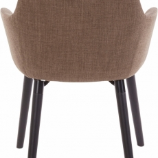 Jídelní židle Buck (SET 2 ks), cappuccino - 4