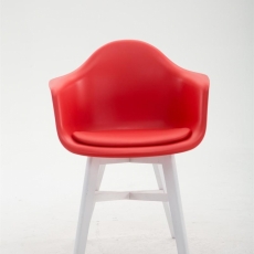 Jídelní židle Calgary, červená - 2