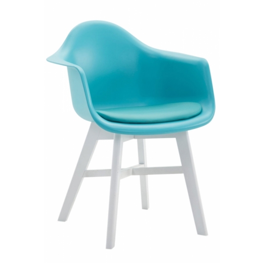 Jídelní židle Calgary, modrá - 1