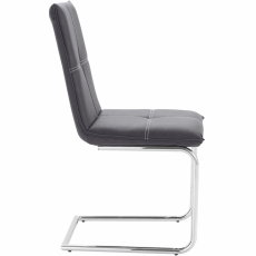 Jídelní židle Cami (SET 2 ks), antracitová - 3