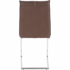 Jídelní židle Cami (SET 2 ks), hnědá  - 4