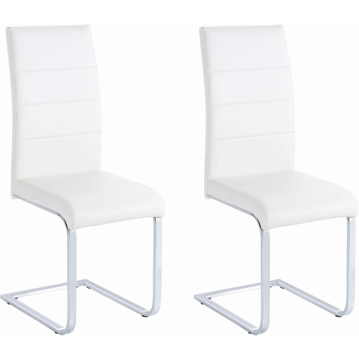 Jídelní židle Care (SET 2 ks), bílá - 1