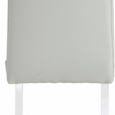 Jídelní židle Care (SET 2 ks), šedá / bílá - 4