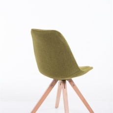 Jídelní židle Cuket, světle zelená - 4