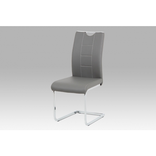 Jídelní židle Delmer (SET 4 ks), šedá - 1