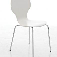 Jídelní židle Diego, bílá - 1