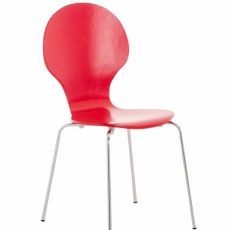 Jídelní židle Diego, červená - 2