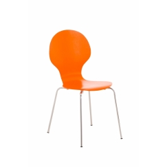 Jídelní židle Diego, oranžová