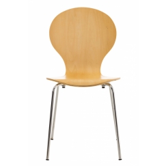 Jídelní židle Diego, přírodní dřevo