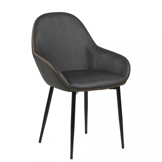 Jídelní židle Disca (SET 2 ks), holubičí šedá - 1