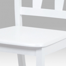 Jídelní židle dřevěná Desert, bílá - 7