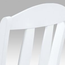 Jídelní židle dřevěná Desert, bílá - 8