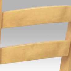 Jídelní židle dřevěná Ilona, bělený dub - 6