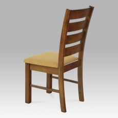 Jídelní židle dřevěná Ines, písková/ořech - 2