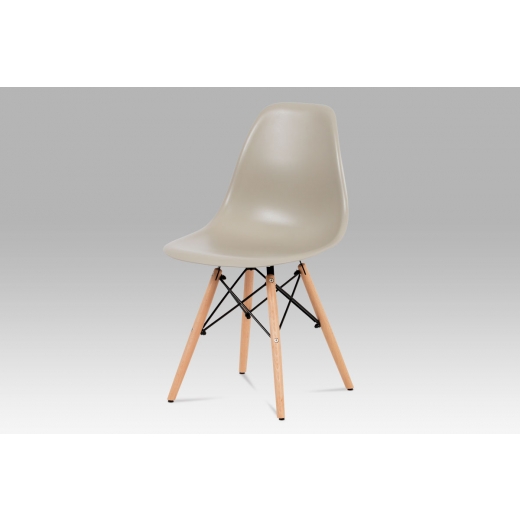 Jídelní židle Elian (SET 4 ks), latté - 1