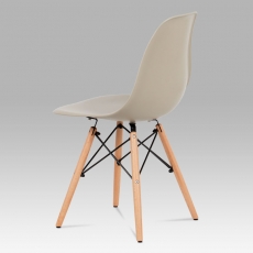 Jídelní židle Elian (SET 4 ks), latté - 4