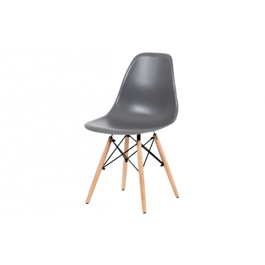 Jídelní židle Elian (SET 4 ks), šedá - 1