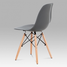Jídelní židle Elian (SET 4 ks), šedá - 2