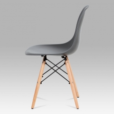 Jídelní židle Elian (SET 4 ks), šedá - 3