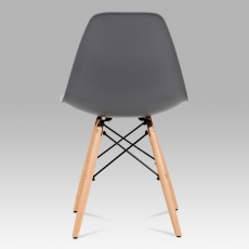 Jídelní židle Elian (SET 4 ks), šedá - 5