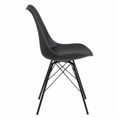 Jídelní židle Elinora (SET 2 ks), černá - 3