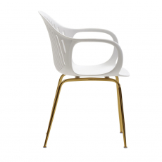 Jídelní židle Erda (SET 2 ks), bílá - 5