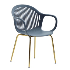 Jídelní židle Erda (SET 2 ks), modrá - 2