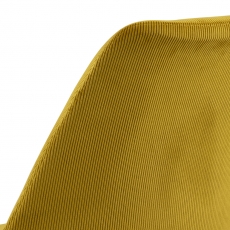 Jídelní židle Eris (SET 2ks), manšestr, žlutá - 4
