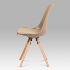 Jídelní židle Erny (SET 2 ks), cappuccino - 3