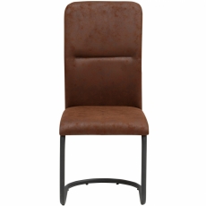 Jídelní židle Farde (SET 2 ks), hnědá - 2