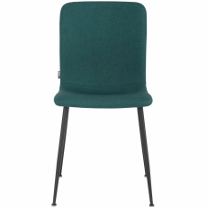 Jídelní židle Fatima (SADA 2 ks), tkanina, zelená - 2