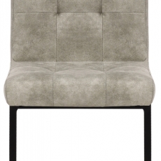 Jídelní židle Feline, textil, zelená - 2