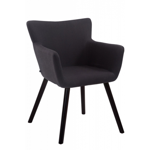 Jídelní židle Ferat, tmavě šedá - 1