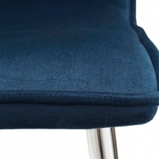 Jídelní židle Fia (SET 2 ks), tmavě modrá  - 6