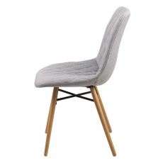 Jídelní židle Filip (SET 2 ks), šedá - 3