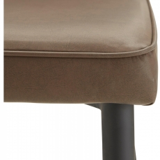 Jídelní židle Fona (SET 2 ks), hnědá - 5