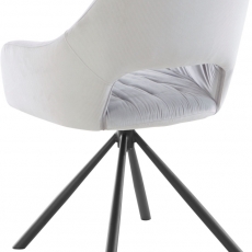 Jídelní židle Garry (SET 2 ks), světle šedá - 5