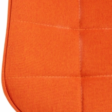 Jídelní židle Gigi, textil, oranžová - 5