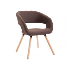 Jídelní židle Gizela textil, přírodní - 5