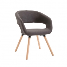 Jídelní židle Gizela textil, přírodní - 7