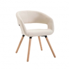 Jídelní židle Gizela textil, přírodní - 3