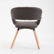 Jídelní židle Gizela textil, přírodní - 10