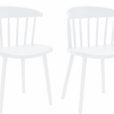 Jídelní židle Gola (SET 2 ks), bílá - 1