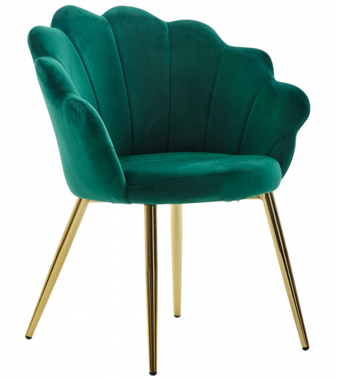 Jídelní židle Gregoria, zelená