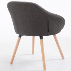 Jídelní židle Harry textil, přírodní nohy - 13